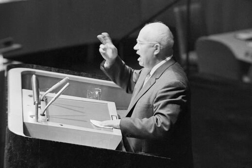 Soviet Premier Nikita Khrushchev