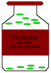 Click to enlarge Probiotics Bottle Graphic