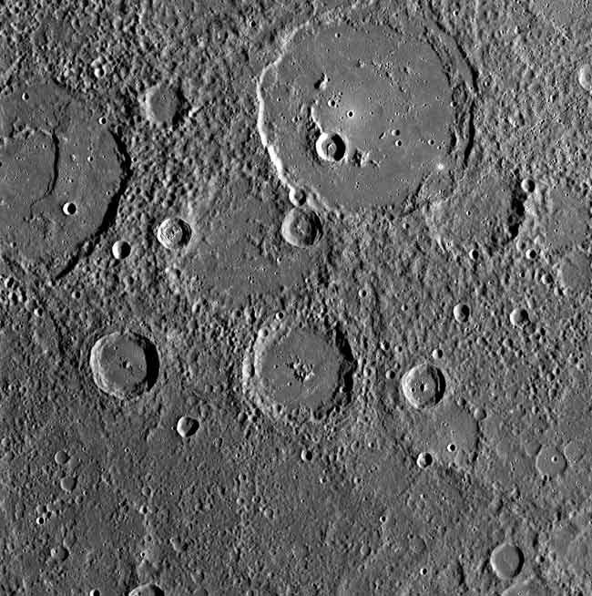 Mercury's surface
