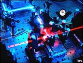 laser cryptography