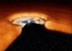 environment of a young star