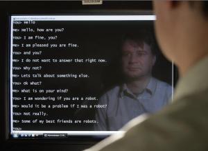ACE conversing with human interrogator