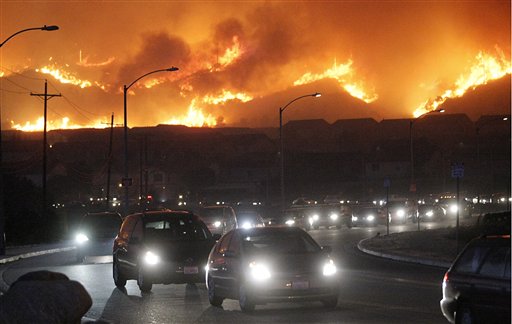 Click to enlarge LA Fire 101308