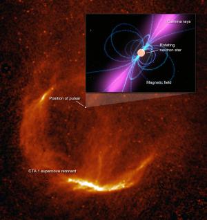 the first pulsar that beams only in gamma rays