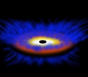 Click to enlarge gas from a quasar