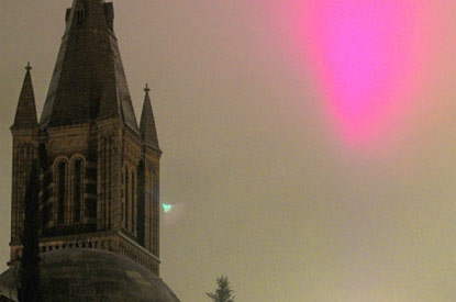 pink light london