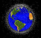 junk around earth