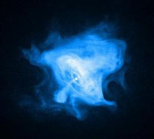 Crab Nebula's X-ray-emitting pulsar wind nebula