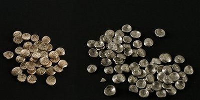 Click to enlarge ancient Celtic and Germanic coins
