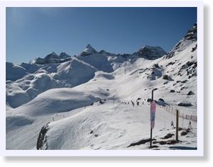 ski snow