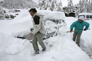 Alps Snow 2008