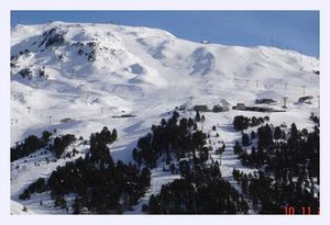 Click to enlarge Sierra Nevada ski resort