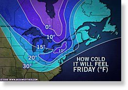 cold front US East
