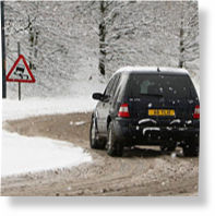 Snowy road