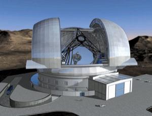 Click to enlarge European Extremely Large Telescope