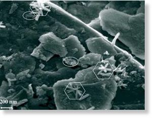 Click to enlarge nanoscale iron particles