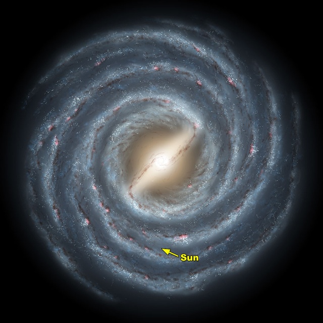 Click to enlarge Milky Way Galaxy