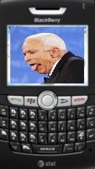 McCain blackberry