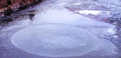 Click to enlarge Ice circle