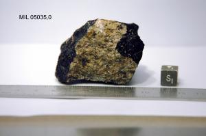 Click to enlarge lunar meteorite