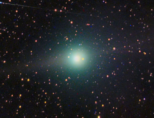 Comet Lulin on 23 January