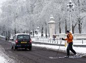 snow, london, weather