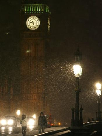 london snow