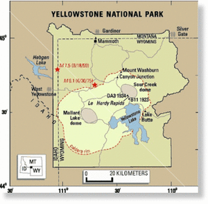 Yellowstone caldera