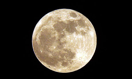 Moon closeup