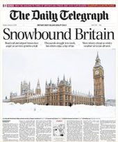 Snowbound Britain 2009
