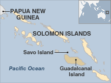 Solomon islands map