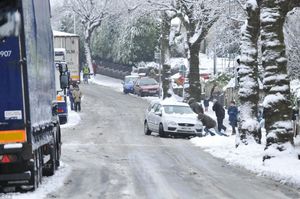 Click to enlarge Britain Jan 2009 Snow