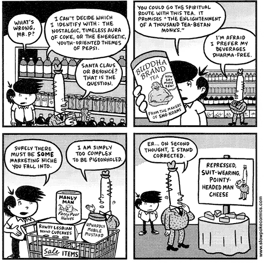 pointy head cartoon