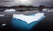 Iceberg off Ammassalik Island, Greenland, on July 19, 2007