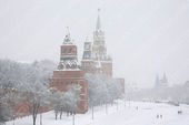 Click to enlarge snow in Moscow