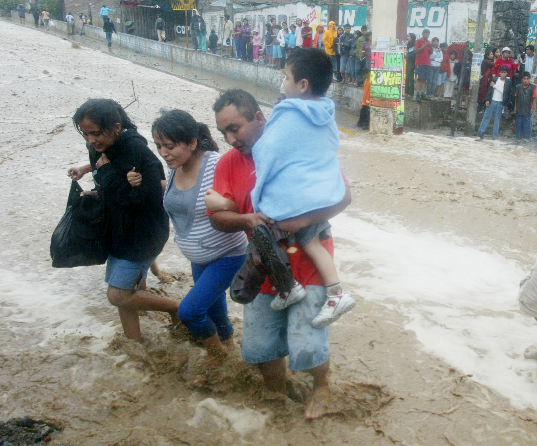 Peru mudslide