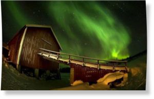 Click to enlarge Northern lights