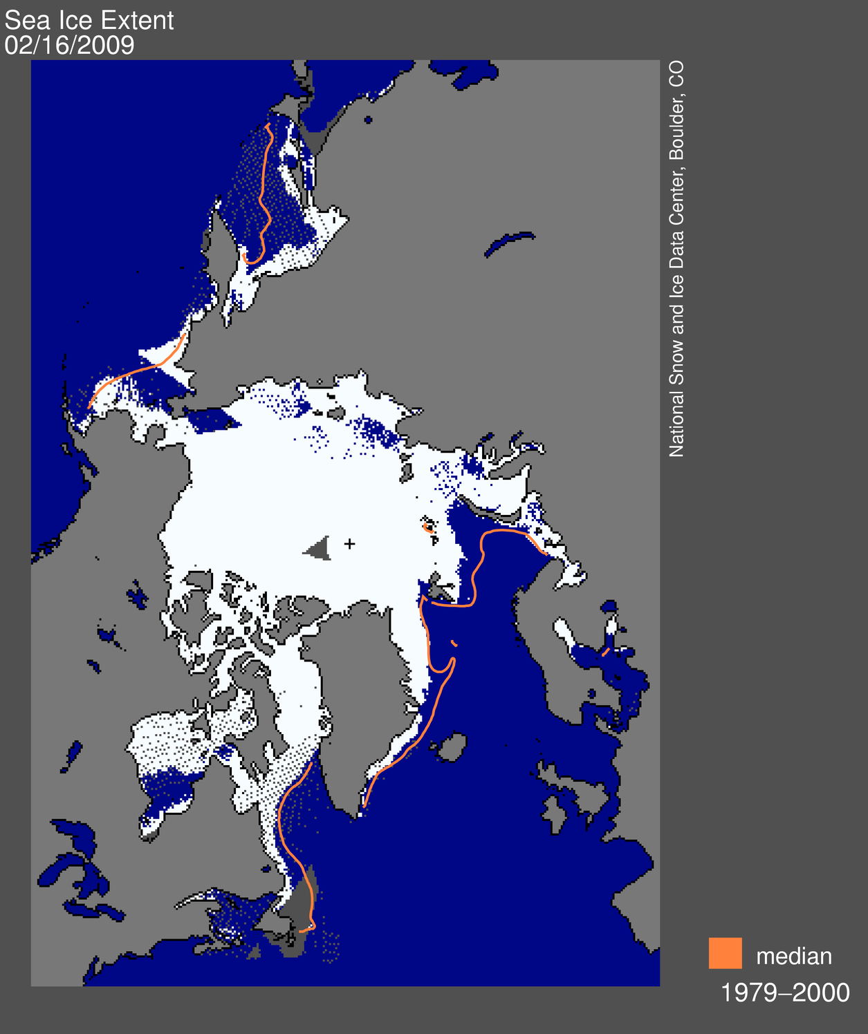 Sea ice extent error
