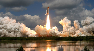 Shuttle launch