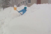 Click to enlarge New Brunswick snow