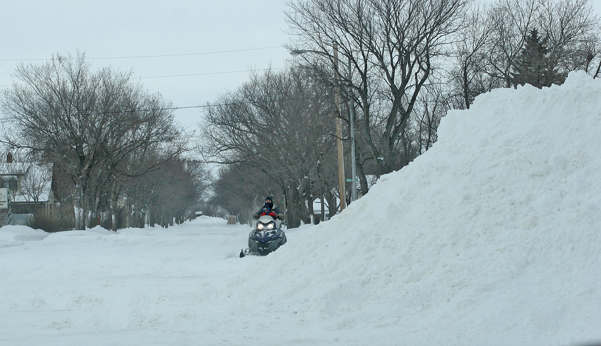North Dakota Snow Feb 2009