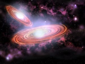 pair of colossal black holes 