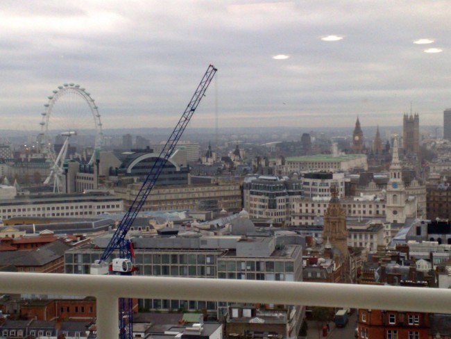 UFOs over London