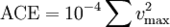 accumulated cyclone energy formula