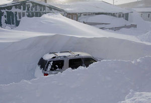 Kotzebue Alaska Snow 2008-2009