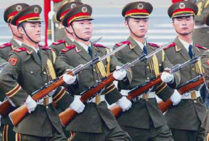 Chinese army