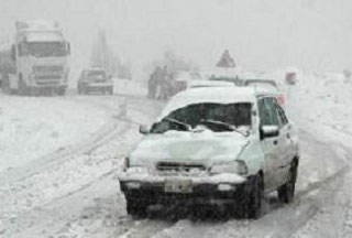 snow in Iran