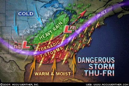 Storm April 2009 US East