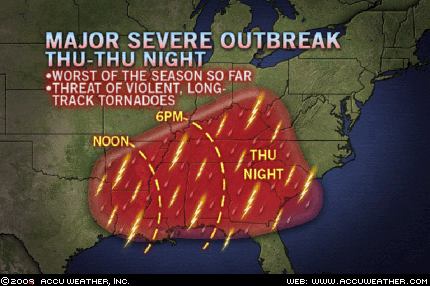 April Thunderstorm outbreak