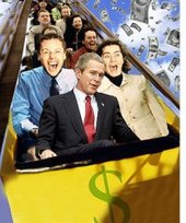 Bush Economy Rollercoaster
